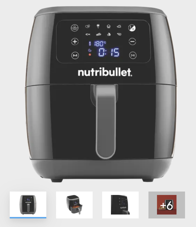 NUTRIBULLET XXL 7 Litre Digital Air Fryer