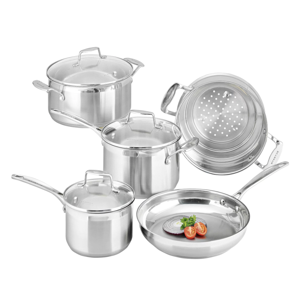 Scanpan Impact 5pc Stainless Steel Cookware Set