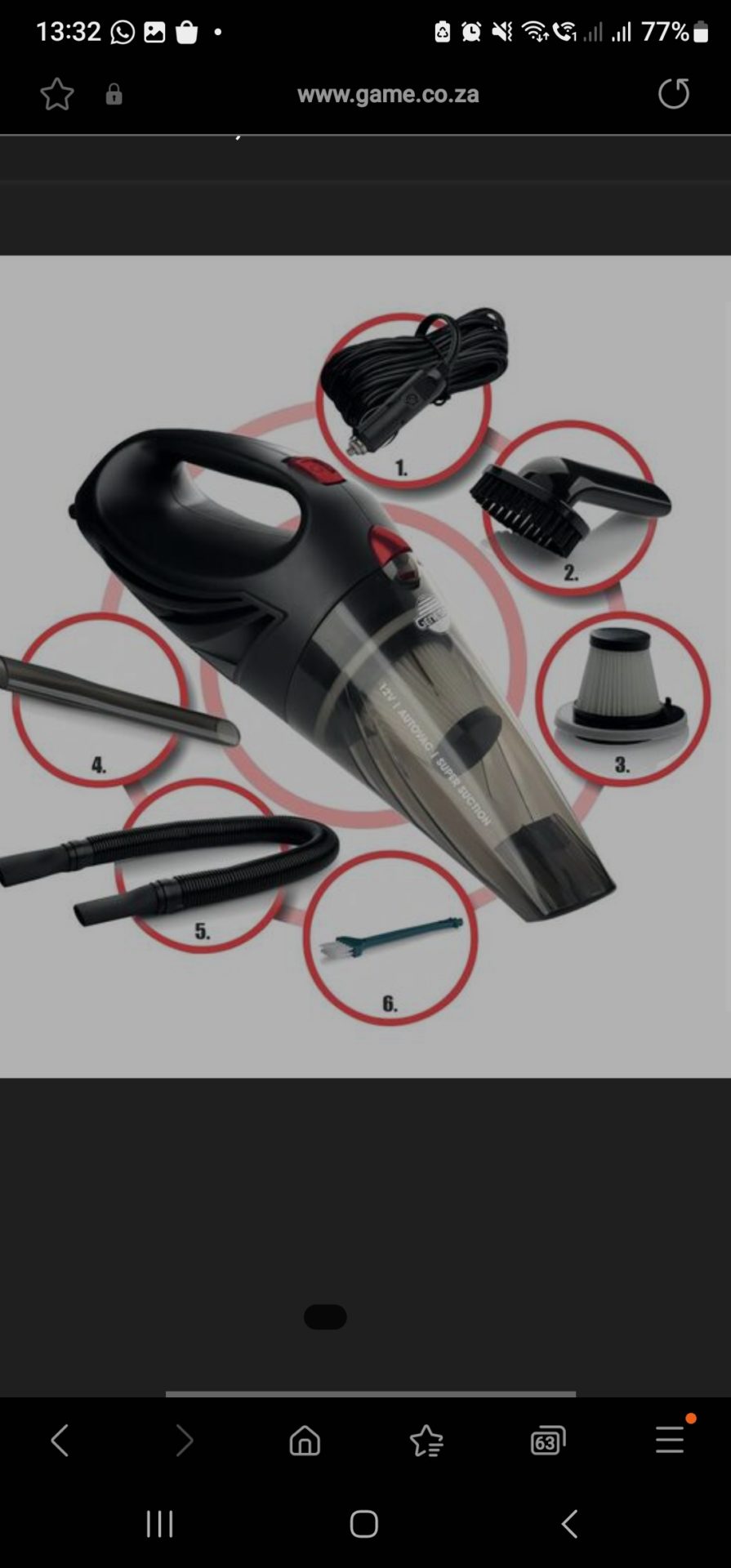 Hand Vacuum