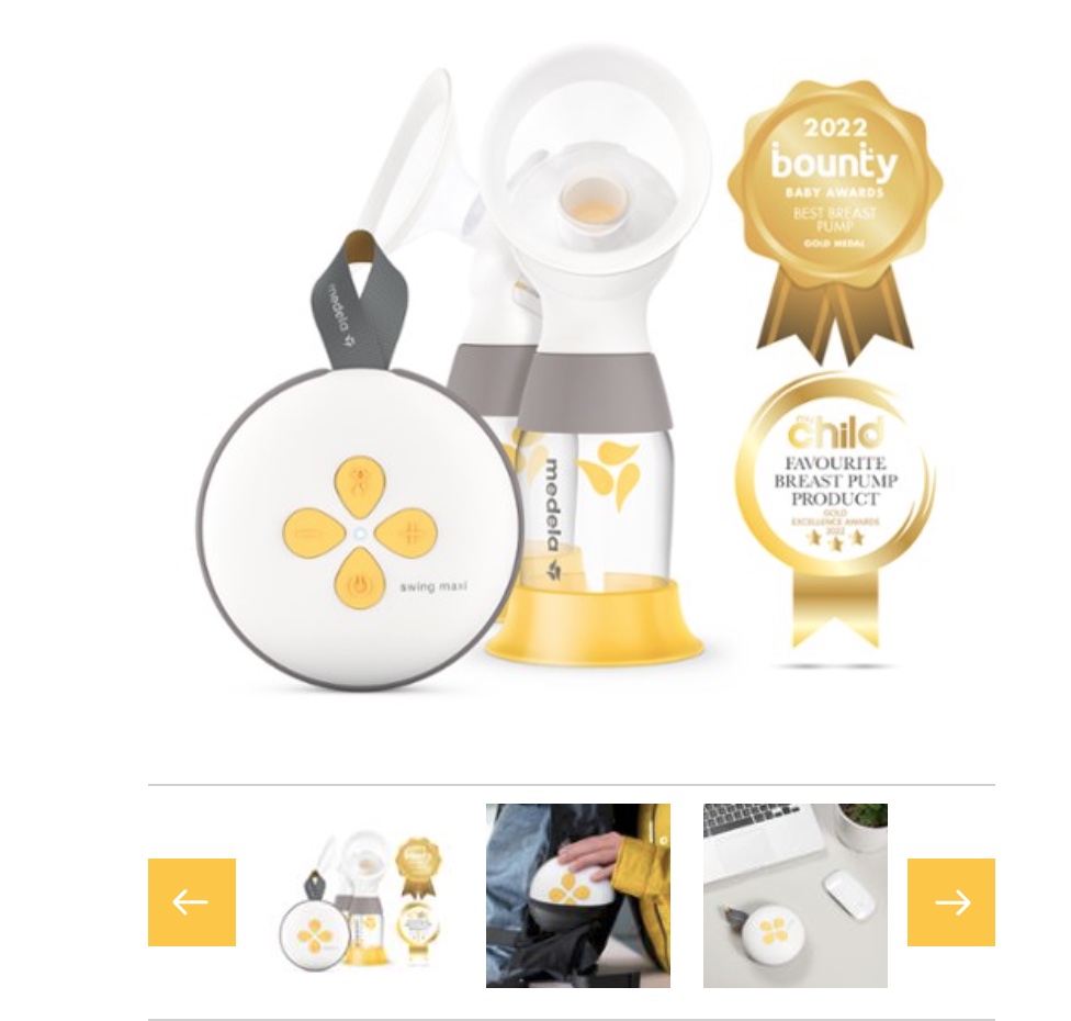 Medela Swing Maxi Double Electric Breast Pump