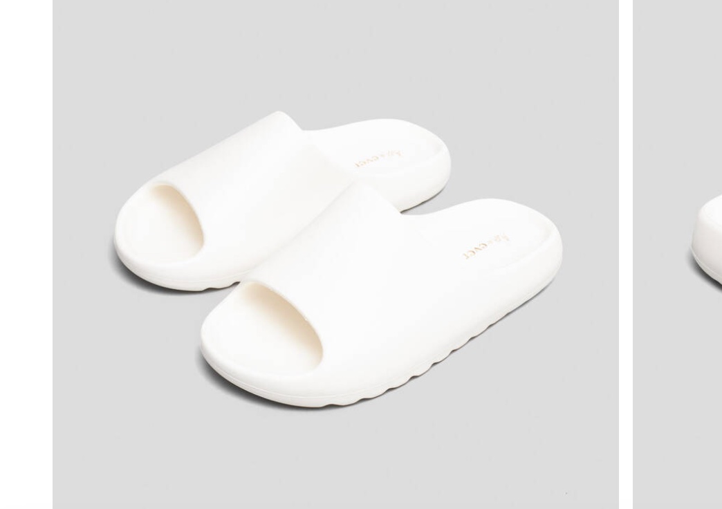 Trippin Slides in White - CityBeach