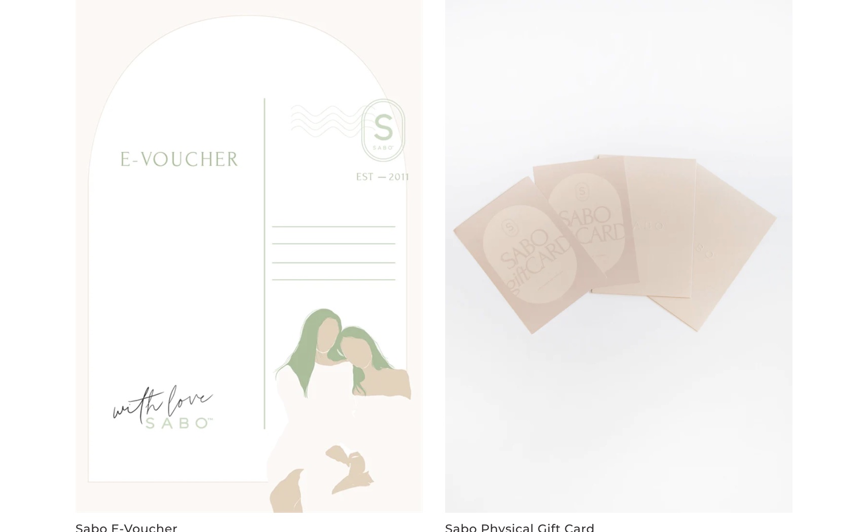 Sabo Skirt Gift Voucher