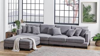 Manhatten Fabric Modular Lounge Suite