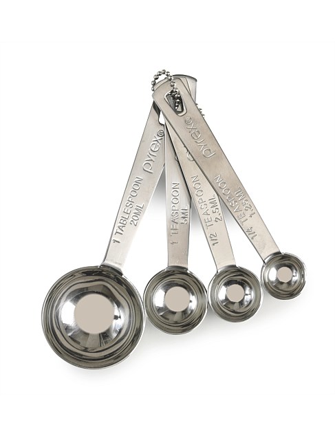 PYREX PLATINUM MEASURING SPOON SET