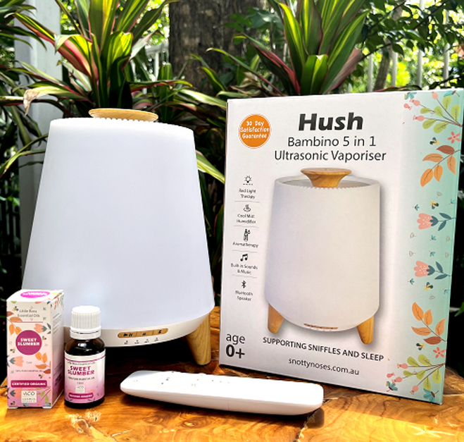 Hush Vaporiser + Essential Oil