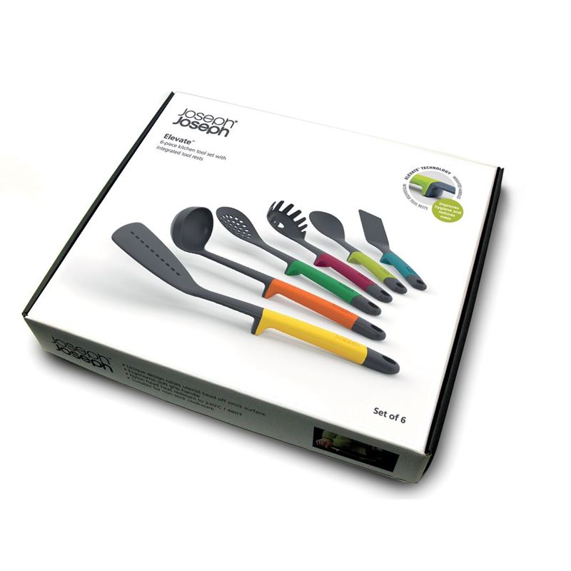 Joseph Joseph – Elevate 6pc Kitchen Utensils Set Multicolour