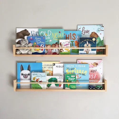 Hanging Book Shelves x 2