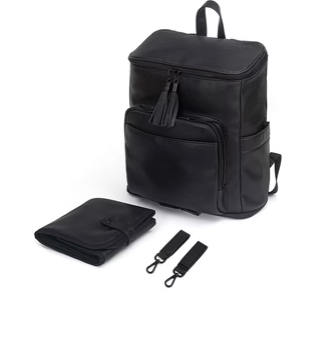 The Baby Bag Backpack - By Tottie (Black)