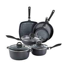 Baccarat STONE 10 Piece Cookware Set with Wok