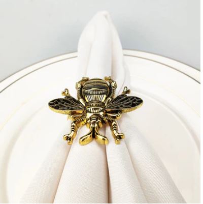 Bumblebee Napkin Rings - Set of 6