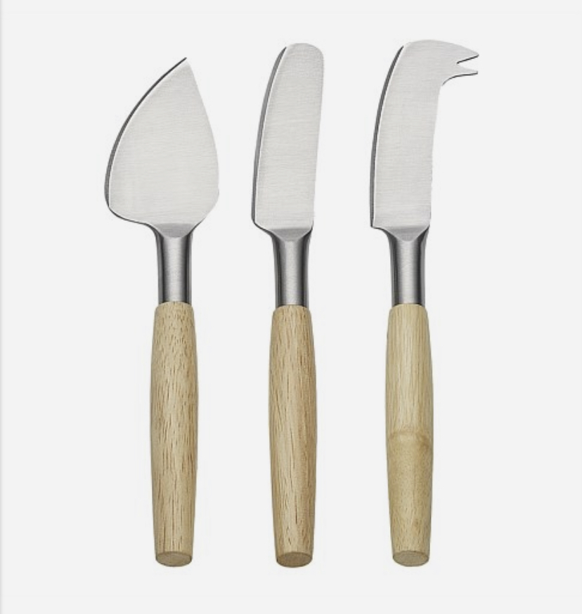 Ecology Alto 3 piece cheese knife set