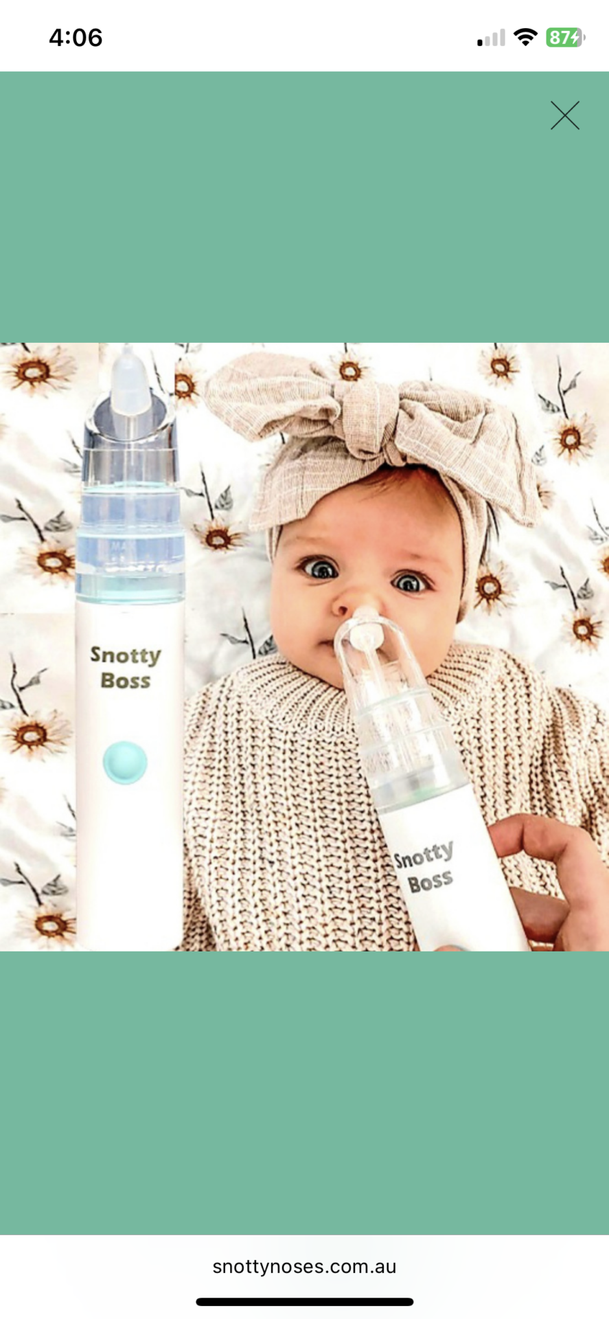 Snotty Boss Nasal Aspirator Kit