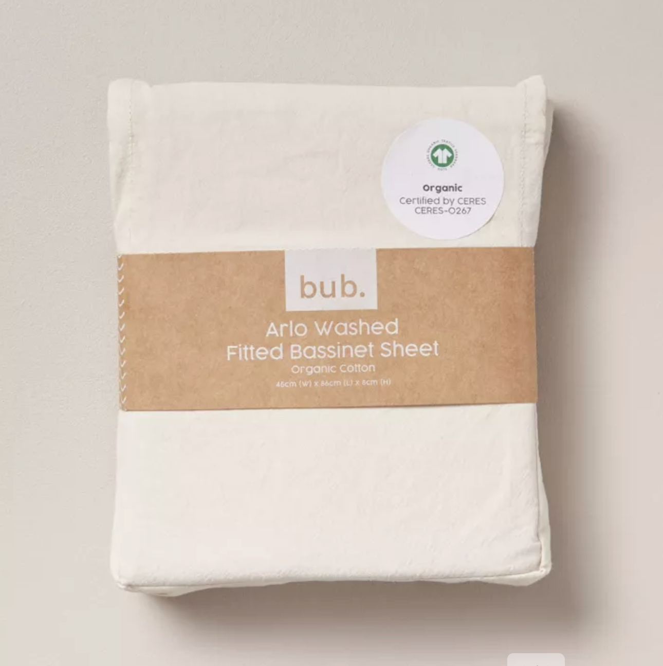 Neutral bassinet sheets