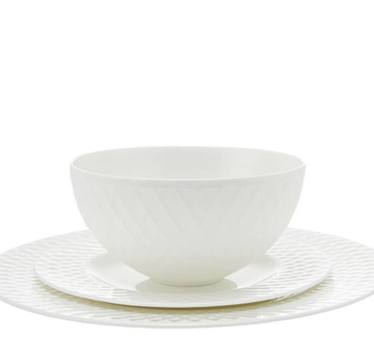 Soho Diamond 12 Piece Dinner Set