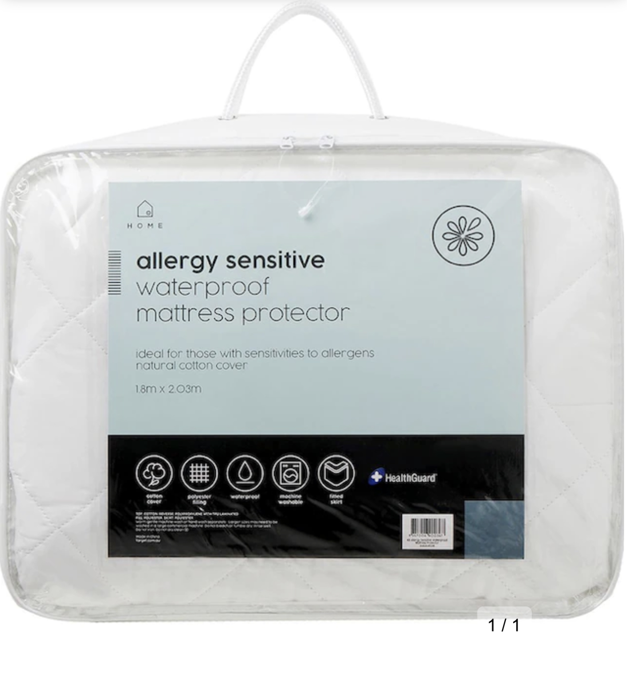 Allergy Sensitive Waterproof Mattress Protector