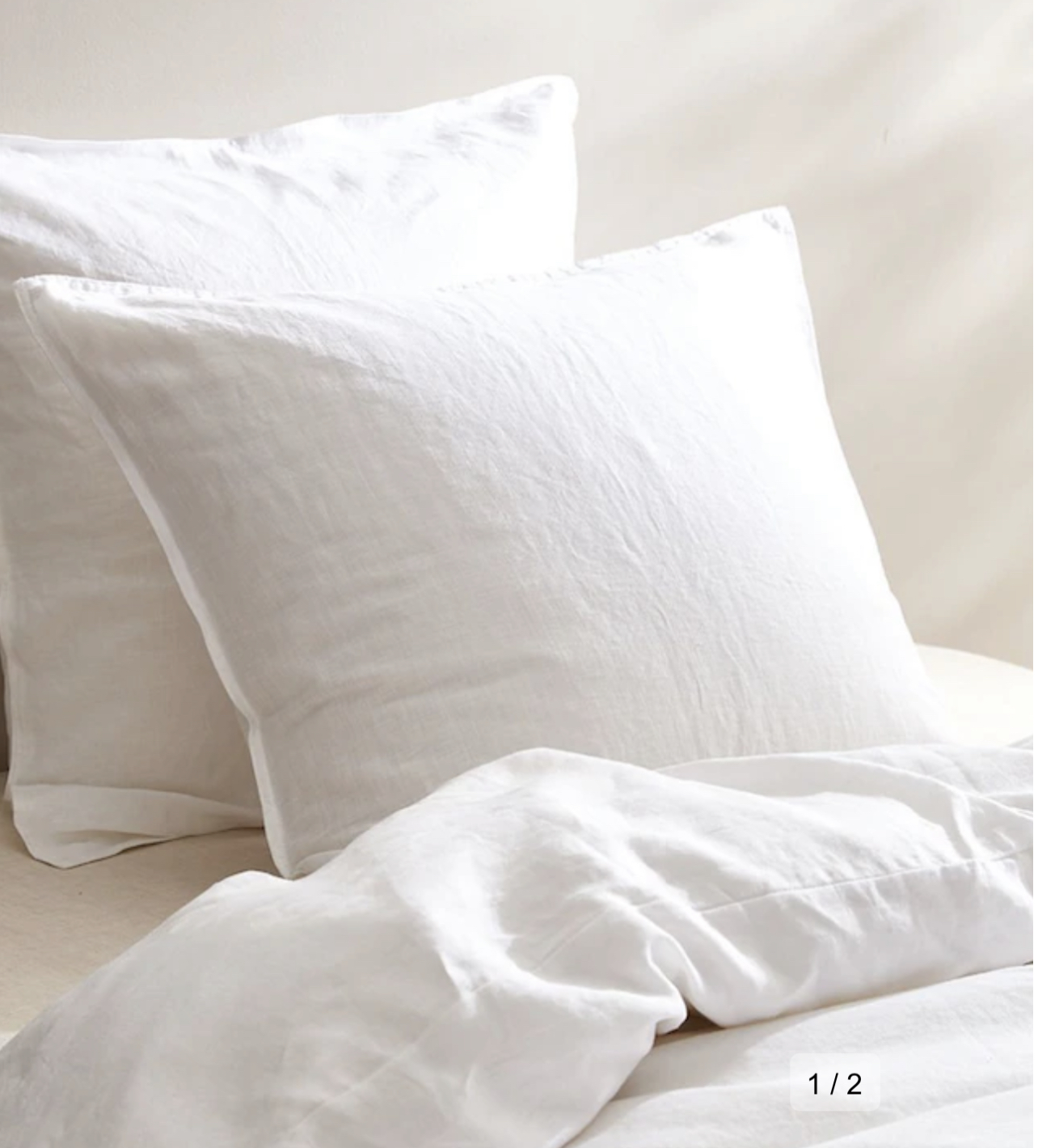 Lilah Linen European Pillowcase