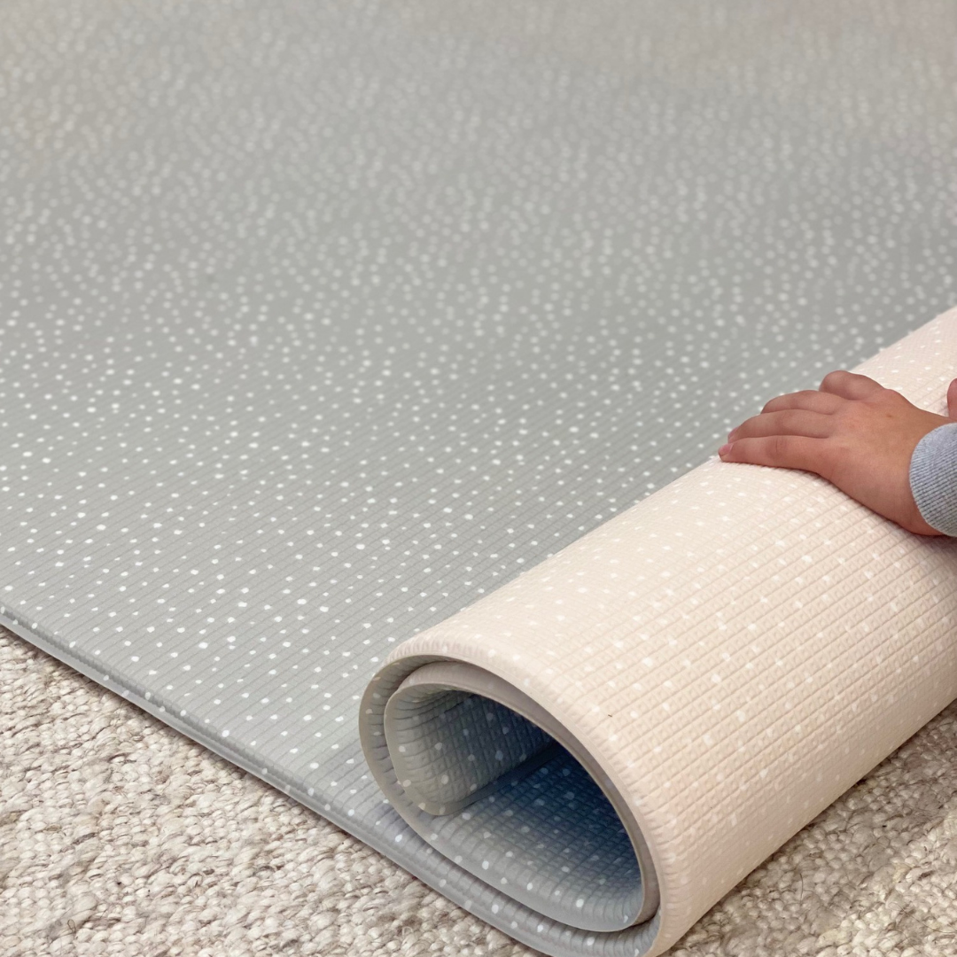 Large Speckled Play Mat - Cloud