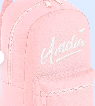 Personalised Back Pack