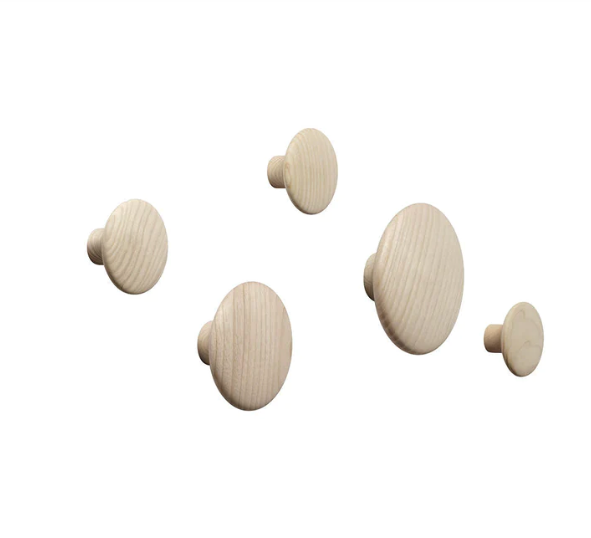 muuto | dots wood | oak | set of 5