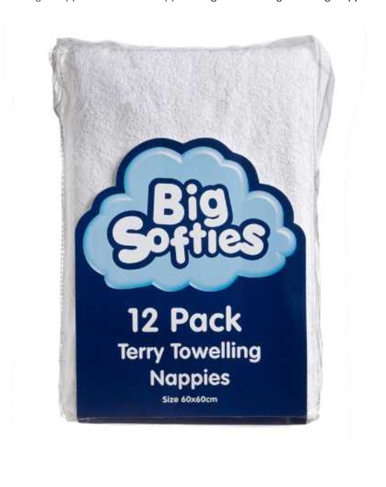 Terry Towel Nappies / Cloths