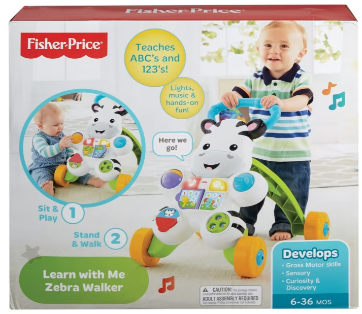 Fisher-Price Learn with Me Zebra Walker