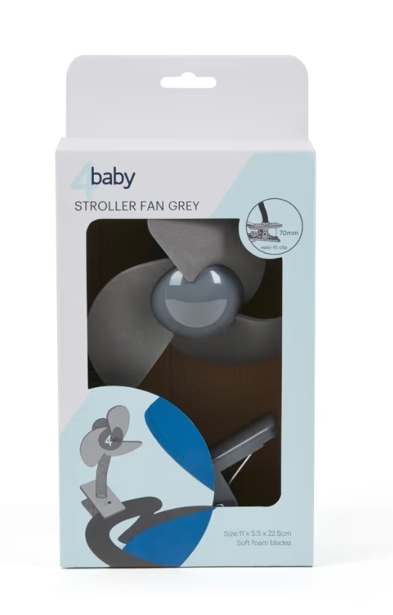 4Baby Stroller Fan Grey