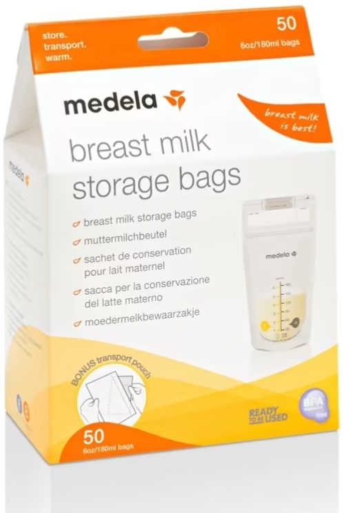 Medela Breastmilk Storage Bags 50 Pack