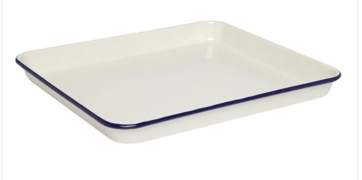 Wiltshire Enamel Bake Tray 1L 30cm Blue