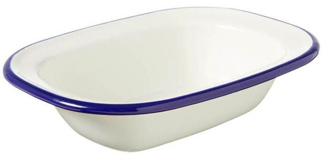 Wiltshire Enamel Oblong Pie Dish 400ml