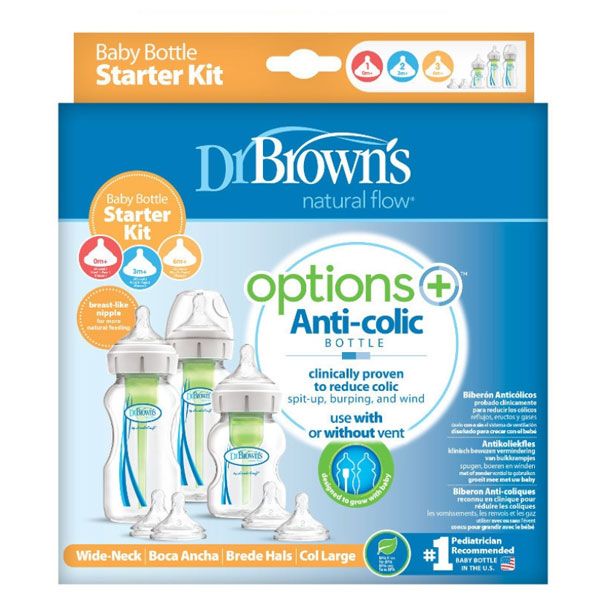 Dr Brown's Wide Neck Options+ Starter Kit