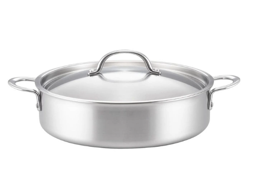 Per Amore Induction Covered Sauteuse 30cm/4.7L in Stainless Steel