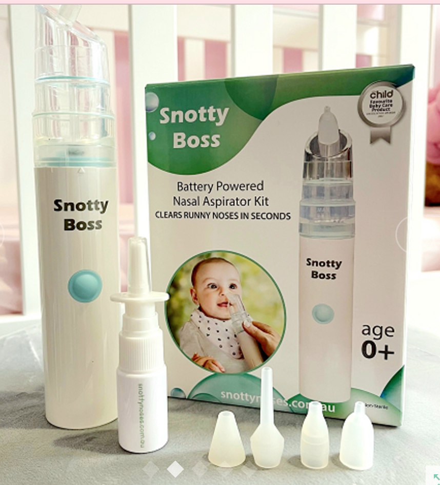 Snotty Boss Nasal Aspirator Kit