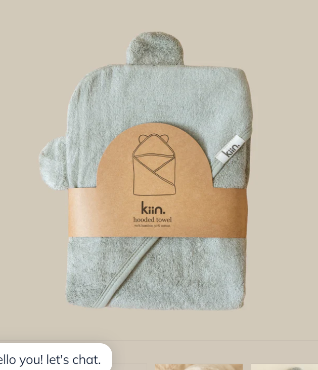 Hooded Towel - Kiin Baby