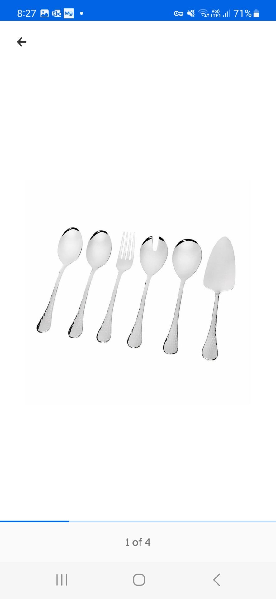 Stanley Rogers Bolero 6 Piece Hostess Serving Utensil Set