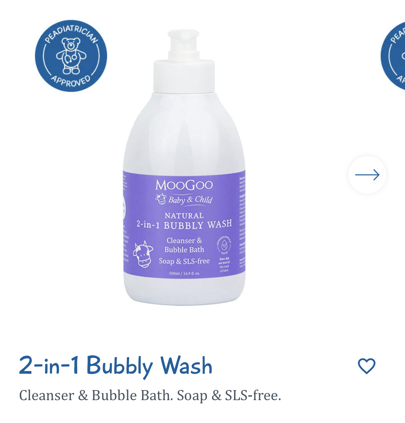 Bubbly wash