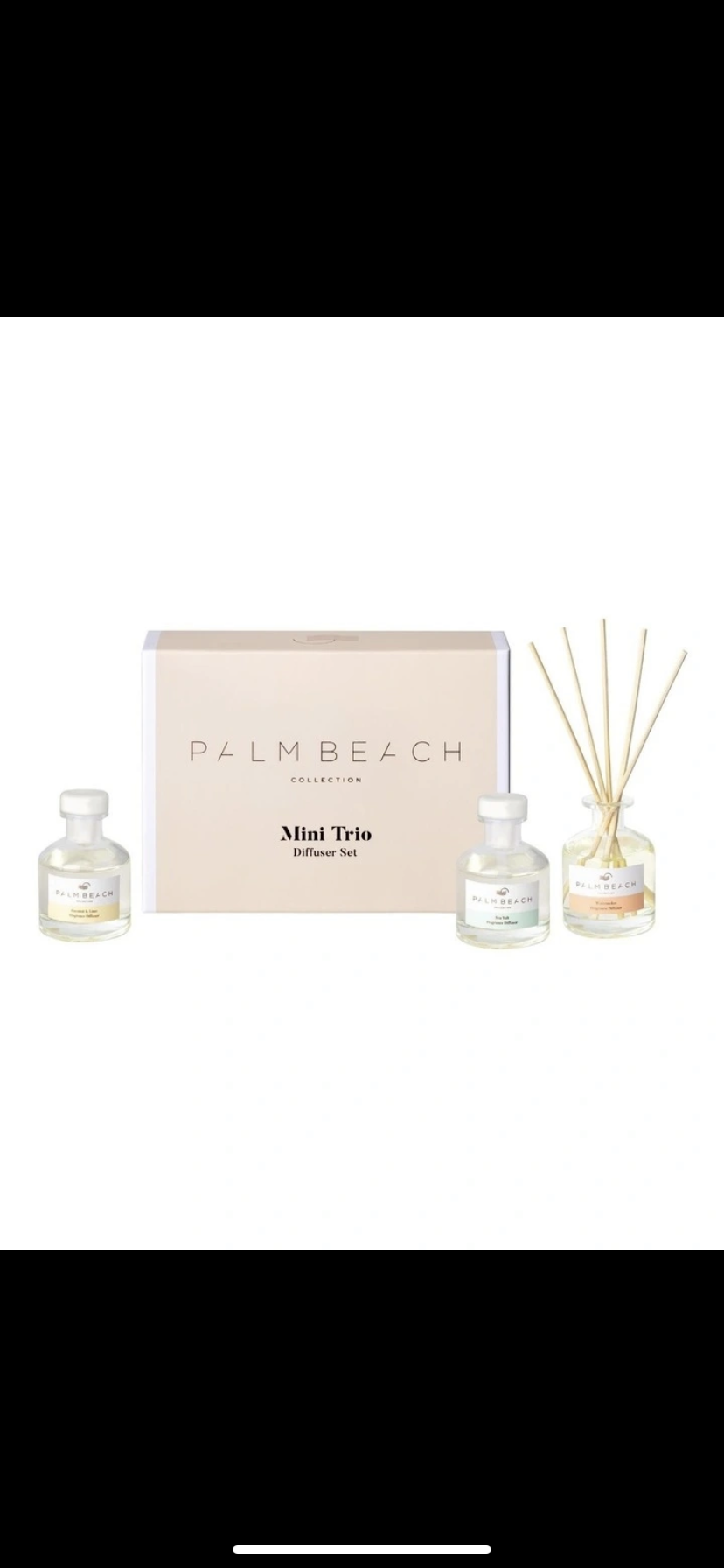 Palm Beach Mini Trio Diffuser Set