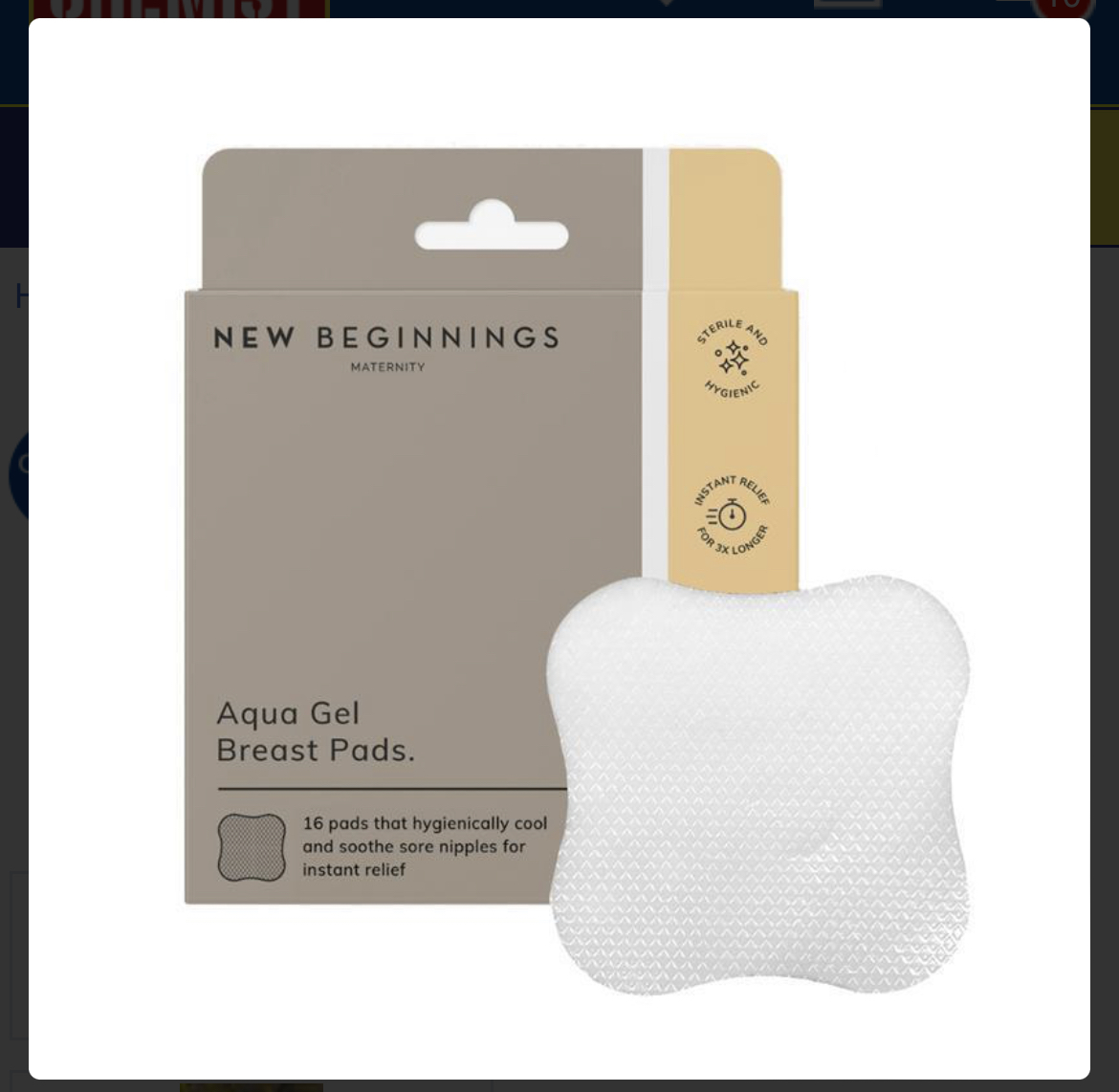 Aqua Gel Breast Pads