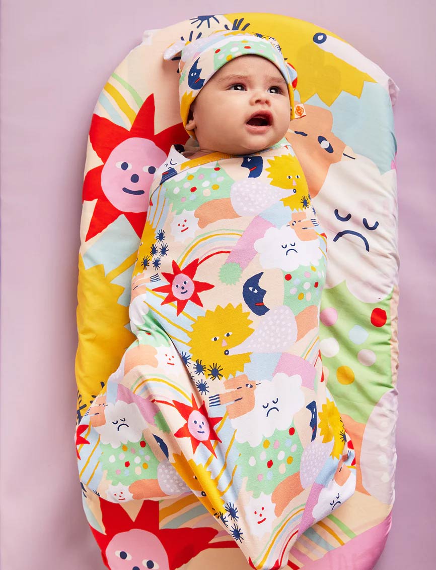 Swaddle - We Live In The Sky Baby Wrap