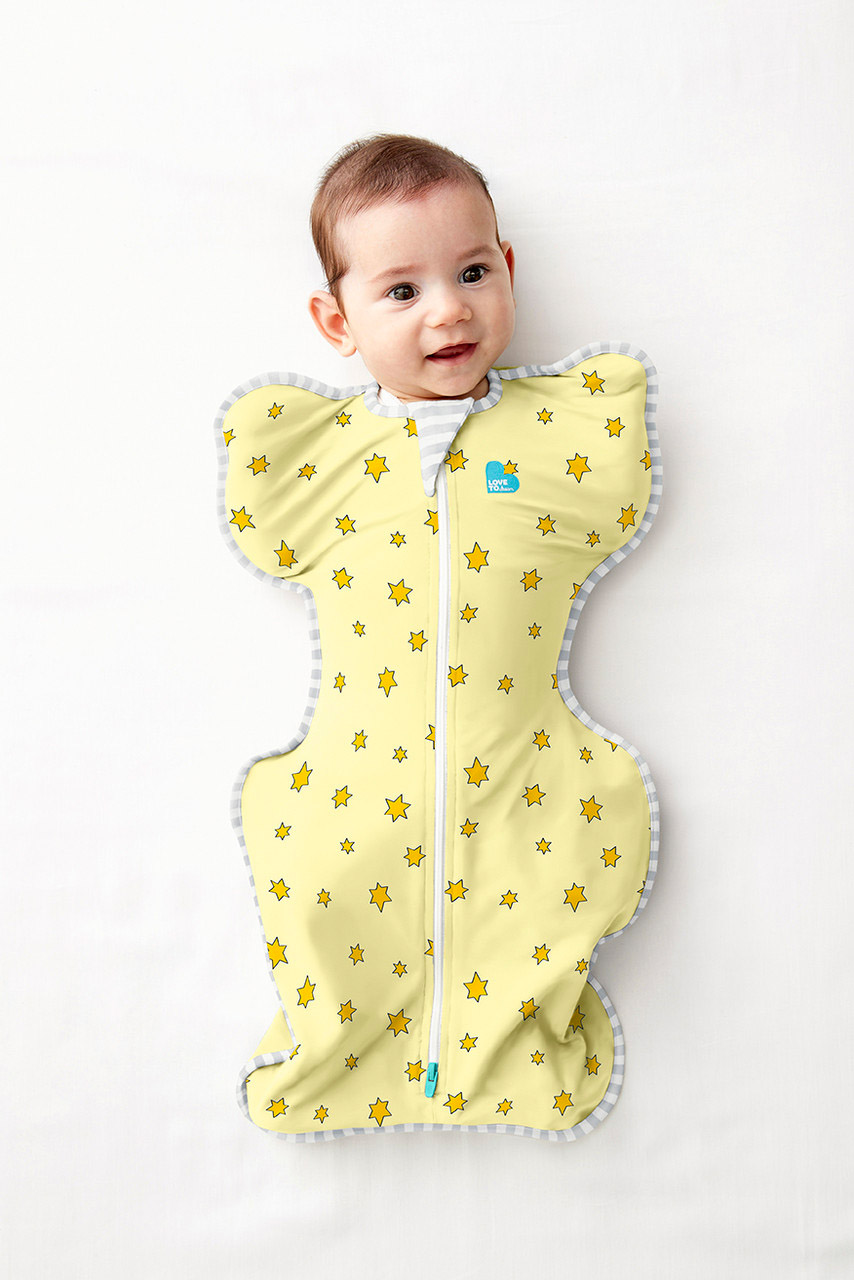 Swaddle Up -Medium size - Yellow Superstar