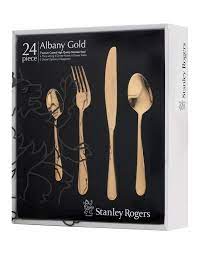 24pcs Gold Cutlery