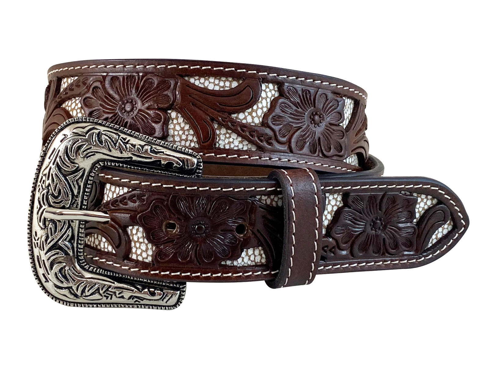 Womens Cut out Western Belt