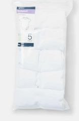 5 pack white bodysuits