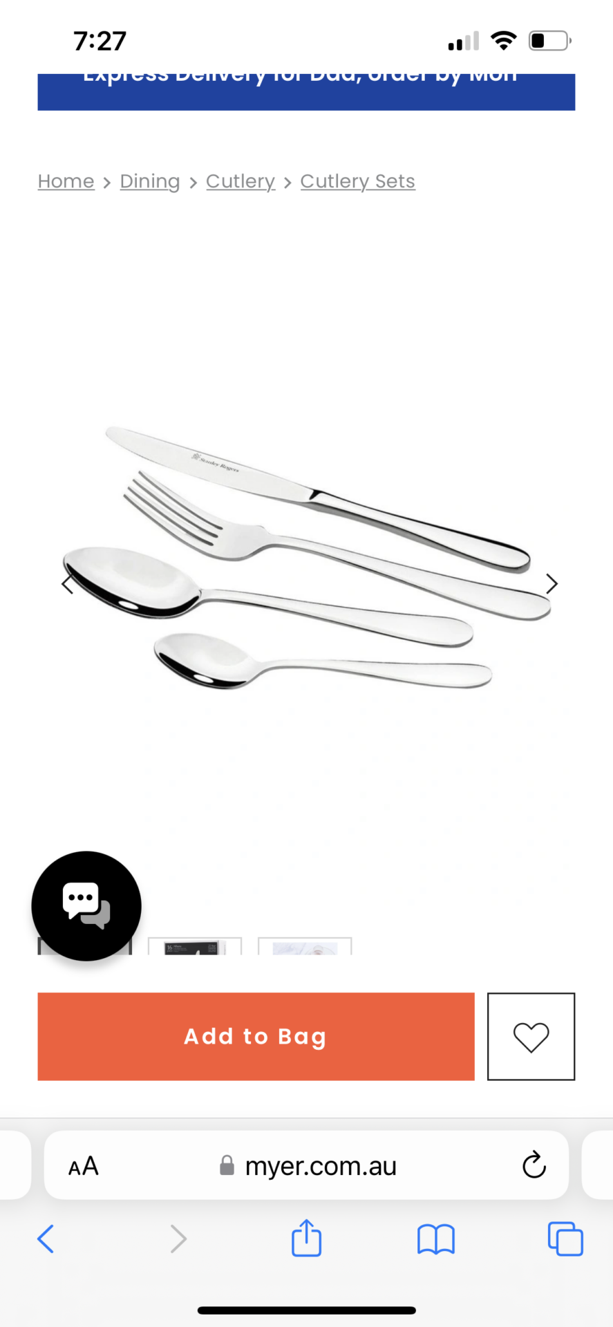 Albany 16pc Cutlery Set