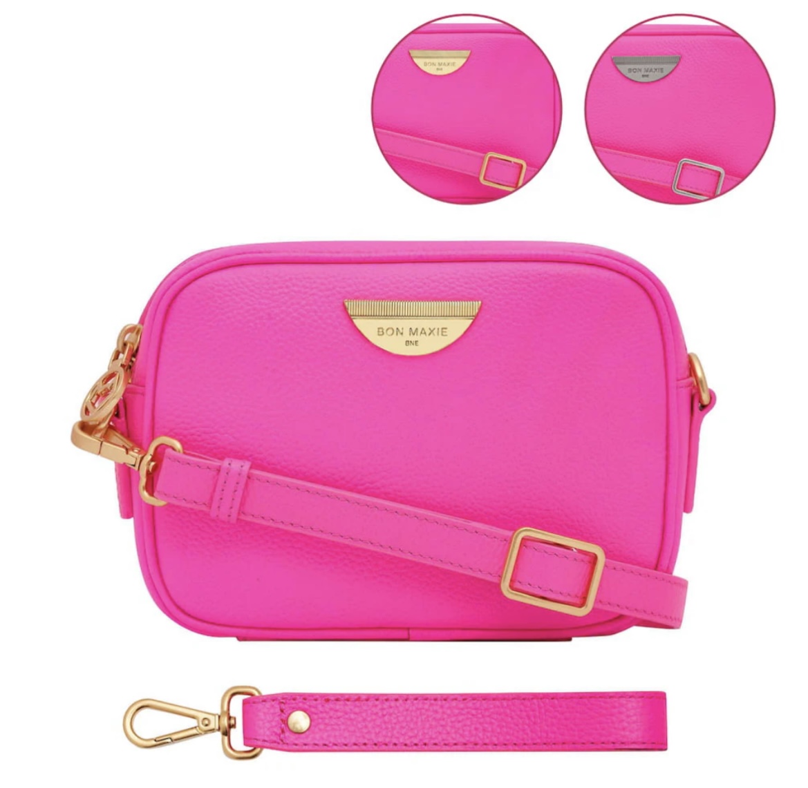 Mini Sidekick 4-in-1 Pouch Bag - Neon Pink