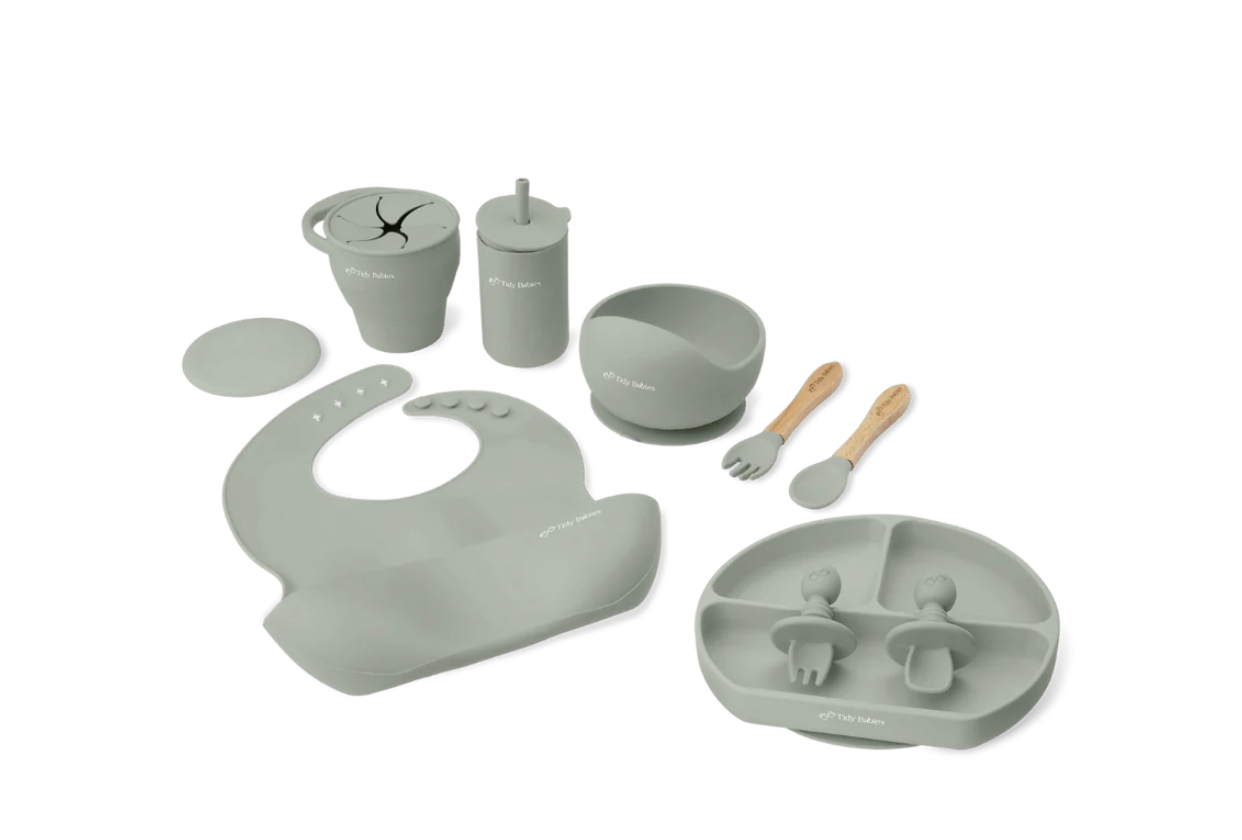 Tidy Babies Meal Set - Sage