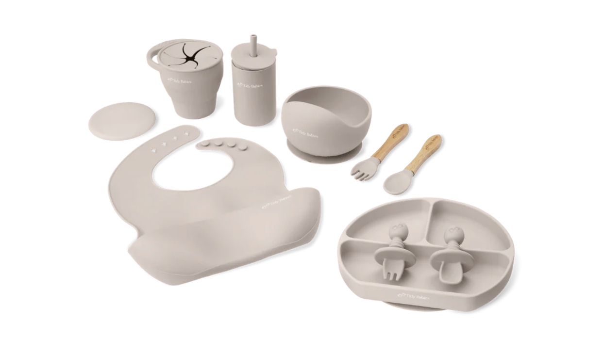 Tidy Baby Meal Set - Taupe