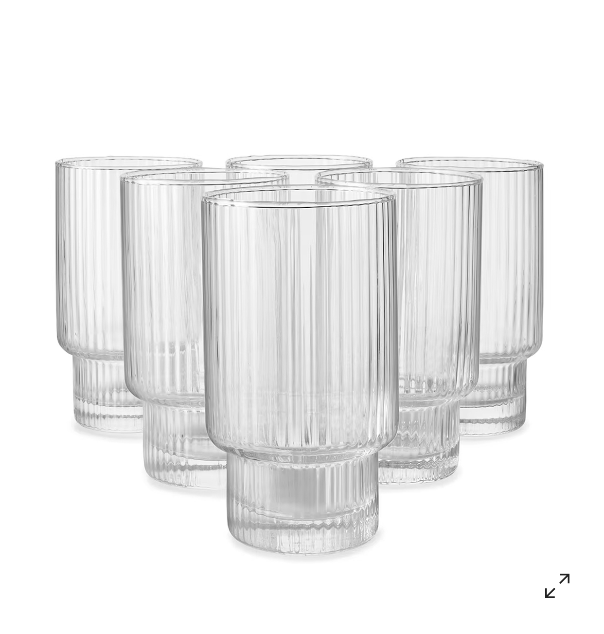 6 Linear Hiball Glasses