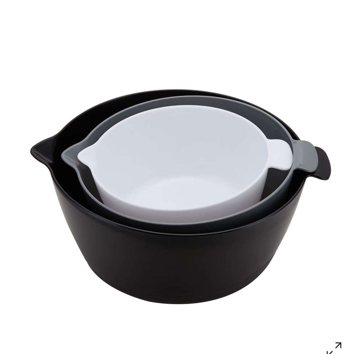 Set of 3 Non-Slip Mixing Bowls