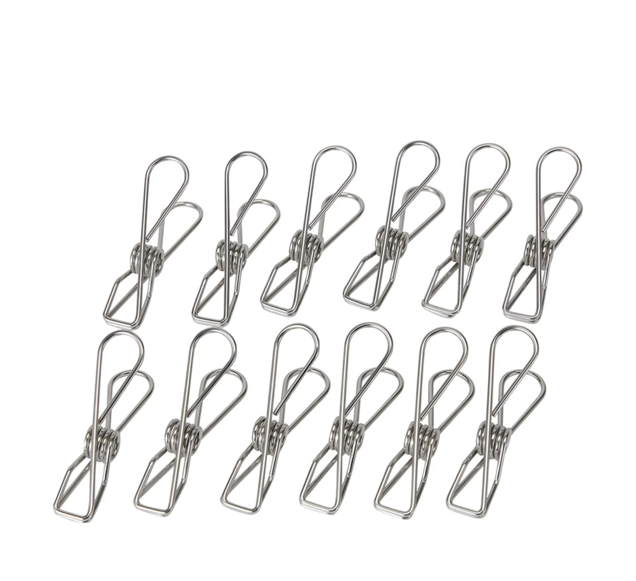 12 Pack Stainless Steel Pegs