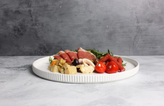 Marcel Round Platter White